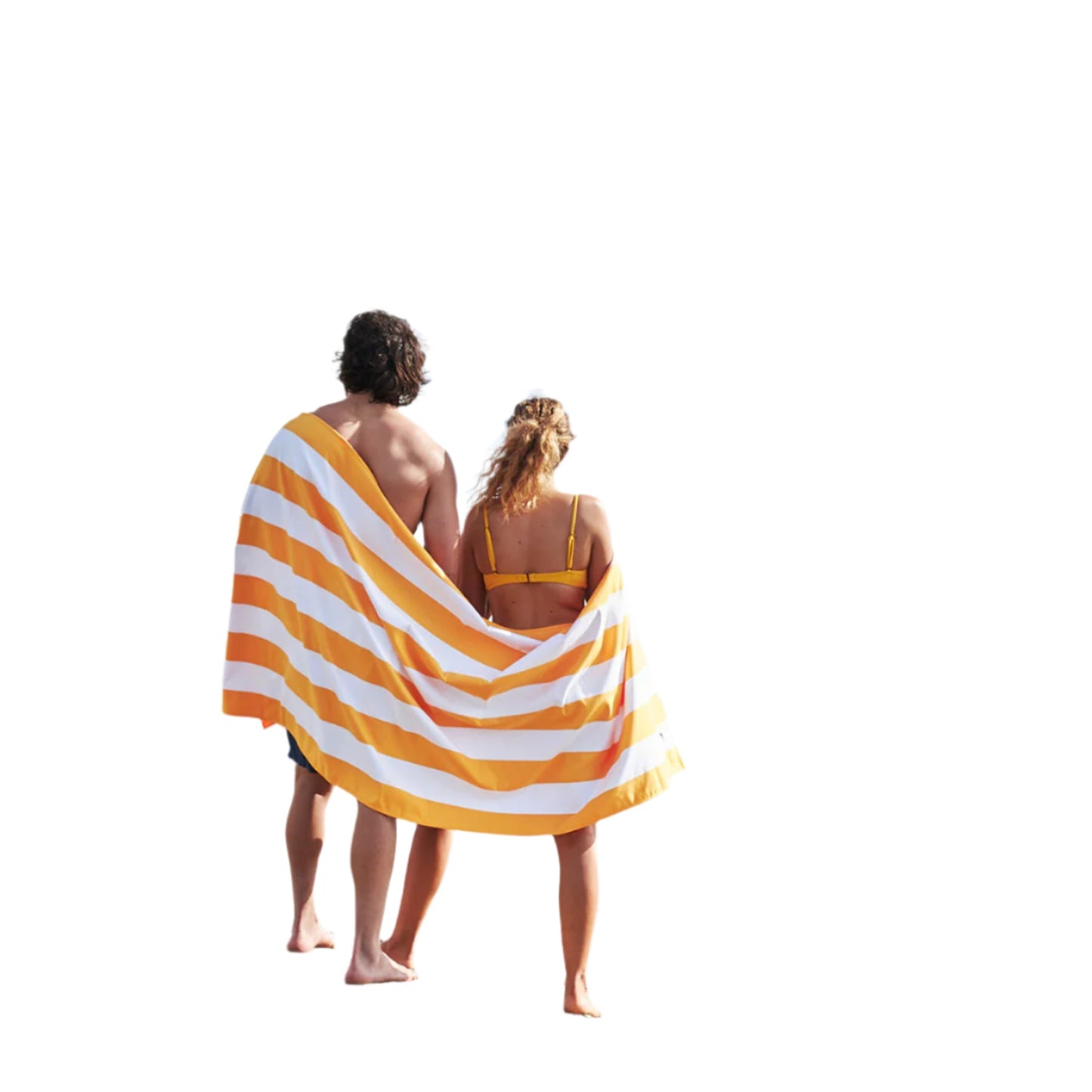 Dock & Bay Quick Dry Towels - LG Ipanema Orange 160x90cm