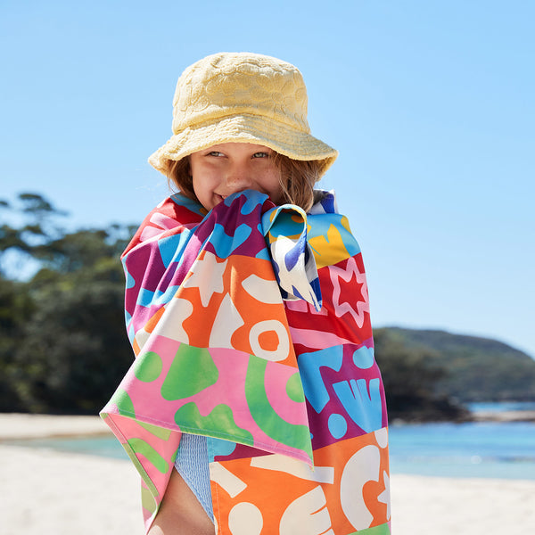 Dock & Bay KIDS Quick Dry Towel - Power of Positivity 130x70cm