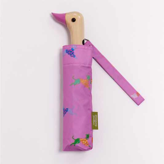 Original Duckhead Dogs in Pink Compact Duck Umbrella