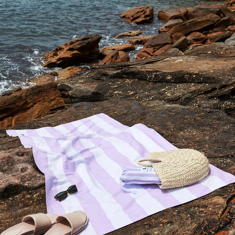 Dock & Bay Quick Dry Towel - LG Lombock Lilac 160cm x 90cm