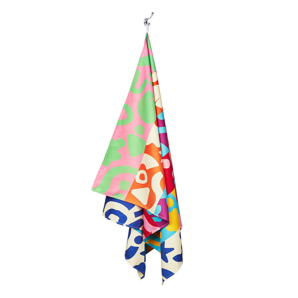 Dock & Bay KIDS Quick Dry Towel - Power of Positivity 130x70cm
