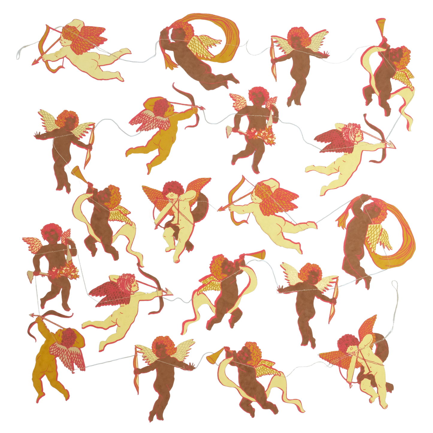 East End Press - Cupid Sewn Garland