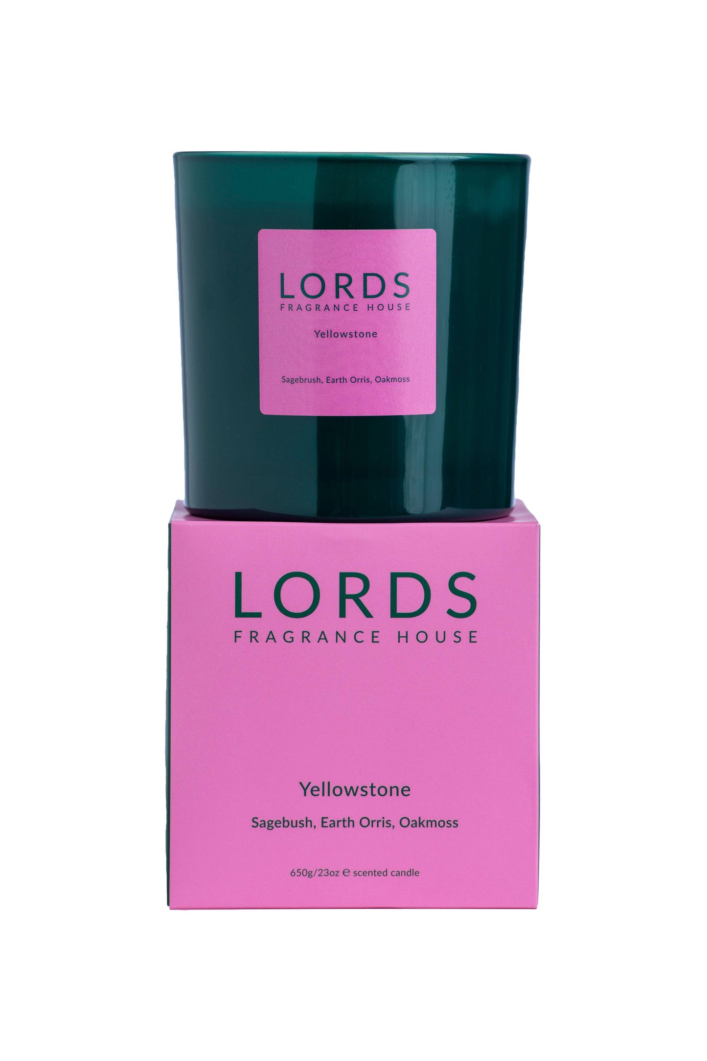 LORDS Fragrance House - Three Wick Candle - Yellowstone