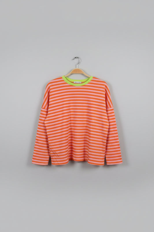 Copenhagen Striped Top - Wide Sleeve