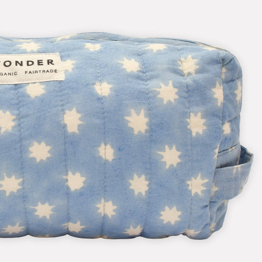 YONDER. - Quilted Wash Bag | Cosmic | Sky