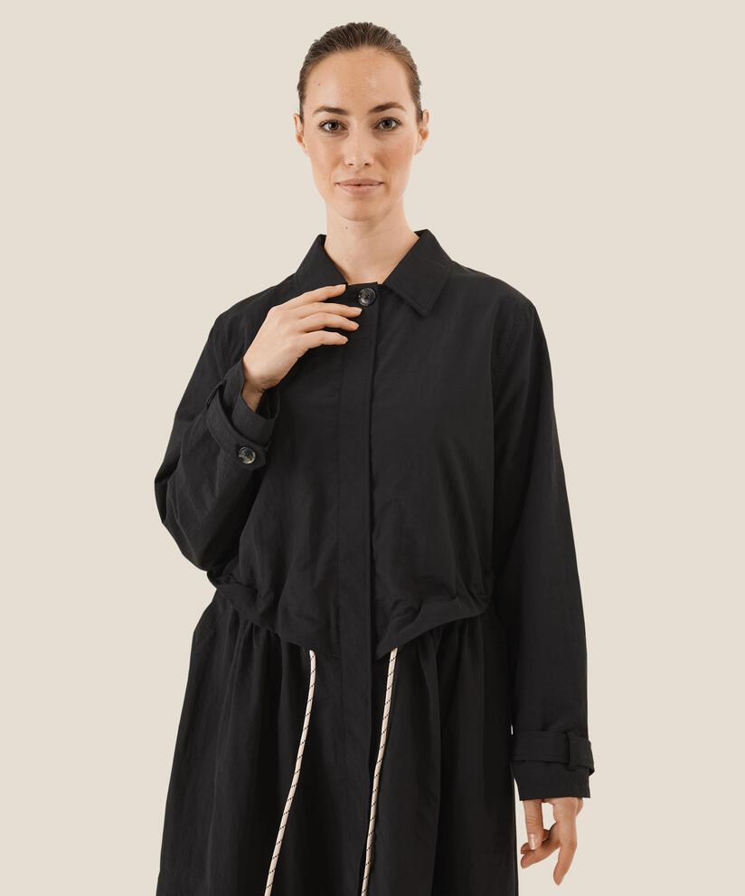 Masai Copenhagen Tilda Coat in Black