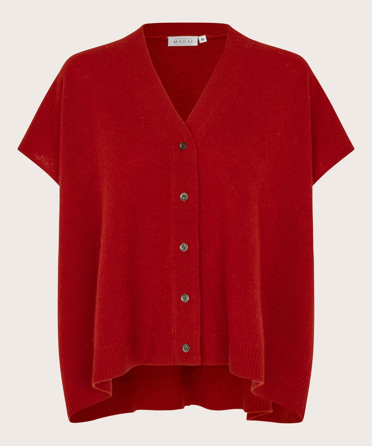 Masai Copenhagen Lucanne Cardigan in Red Dahlia