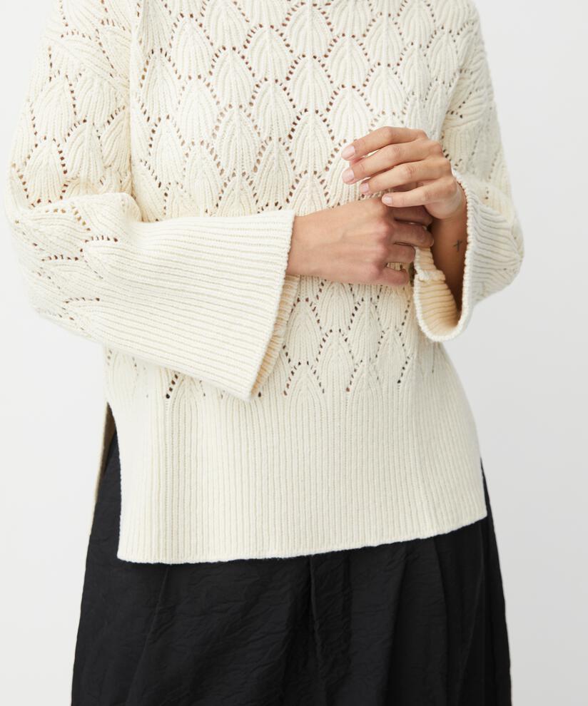 Masai Copenhagen Fabiano Jumper in Whitecap