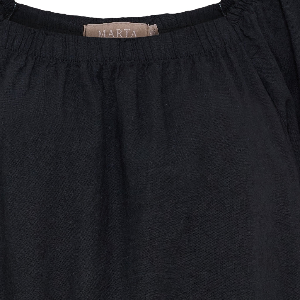 Marta Valina Dress in Black