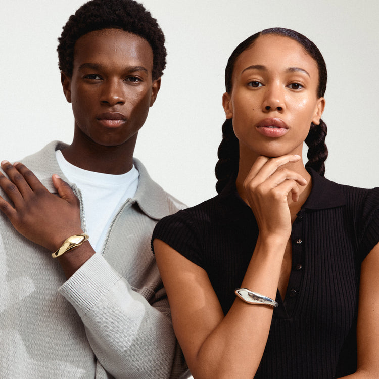 PILGRIM DUNE bracelet gold-plated