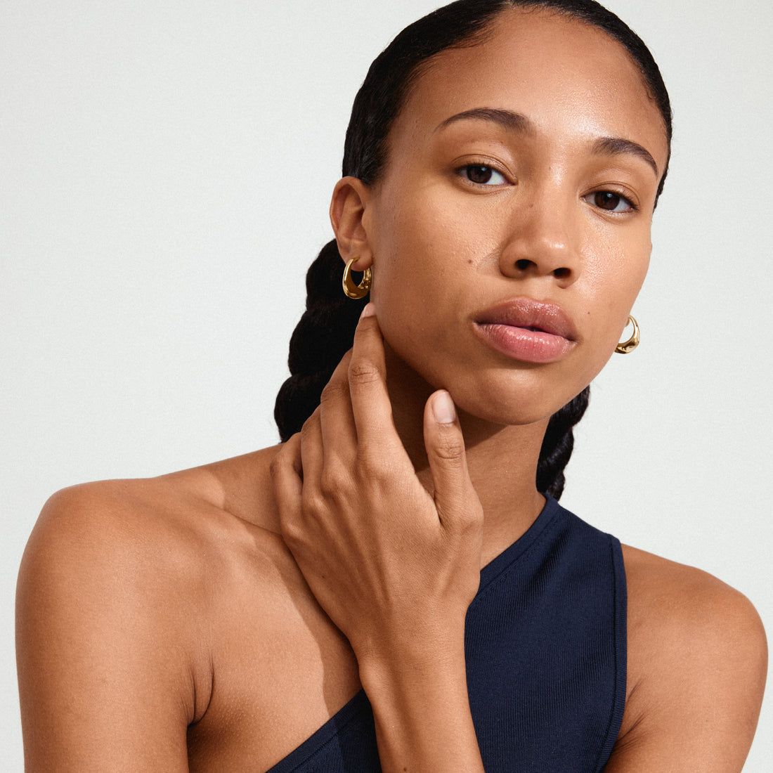 Pilgrim DUNE earrings gold-plated