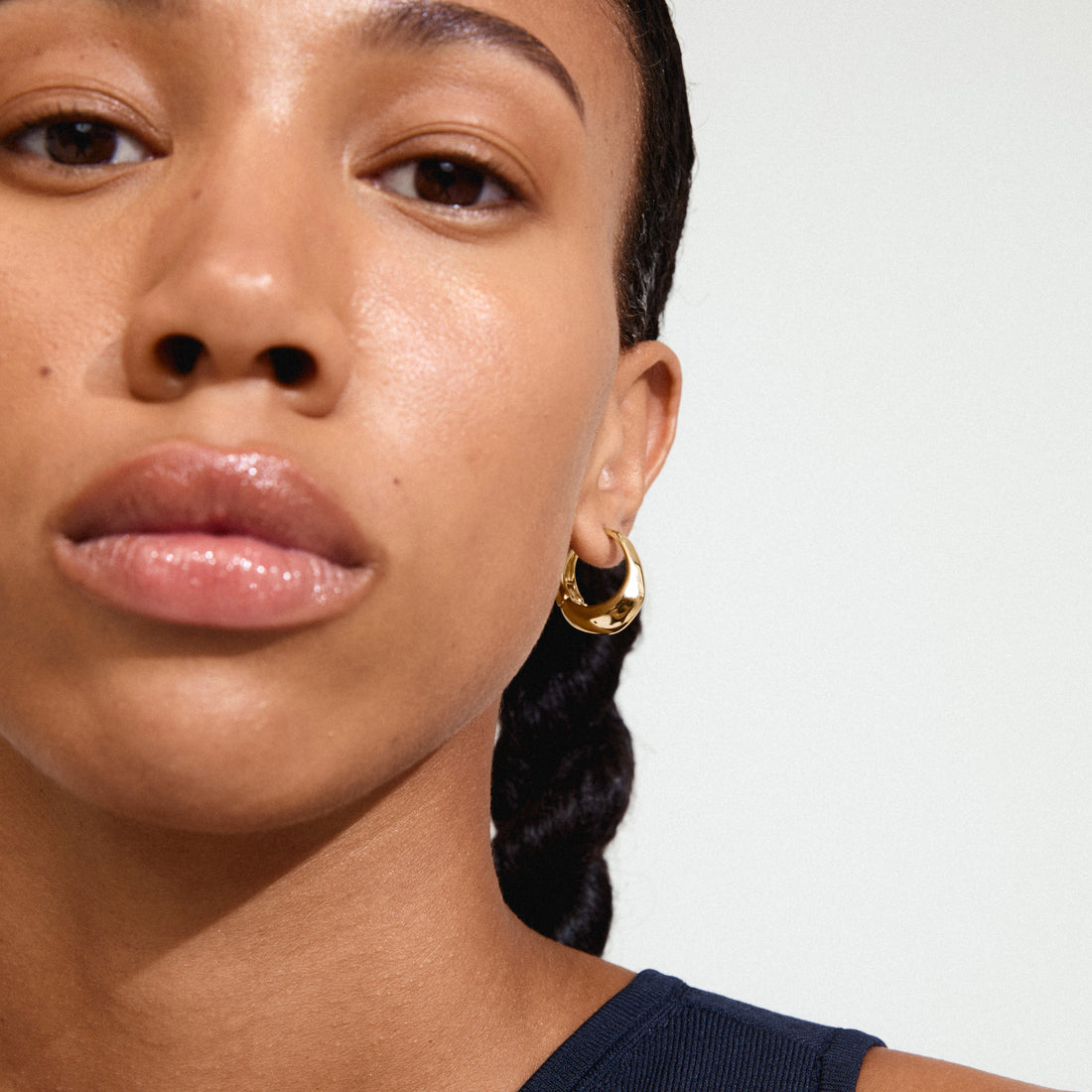 Pilgrim DUNE earrings gold-plated