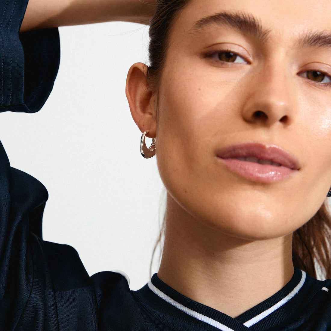 Pilgrim DUNE earrings silver-plated