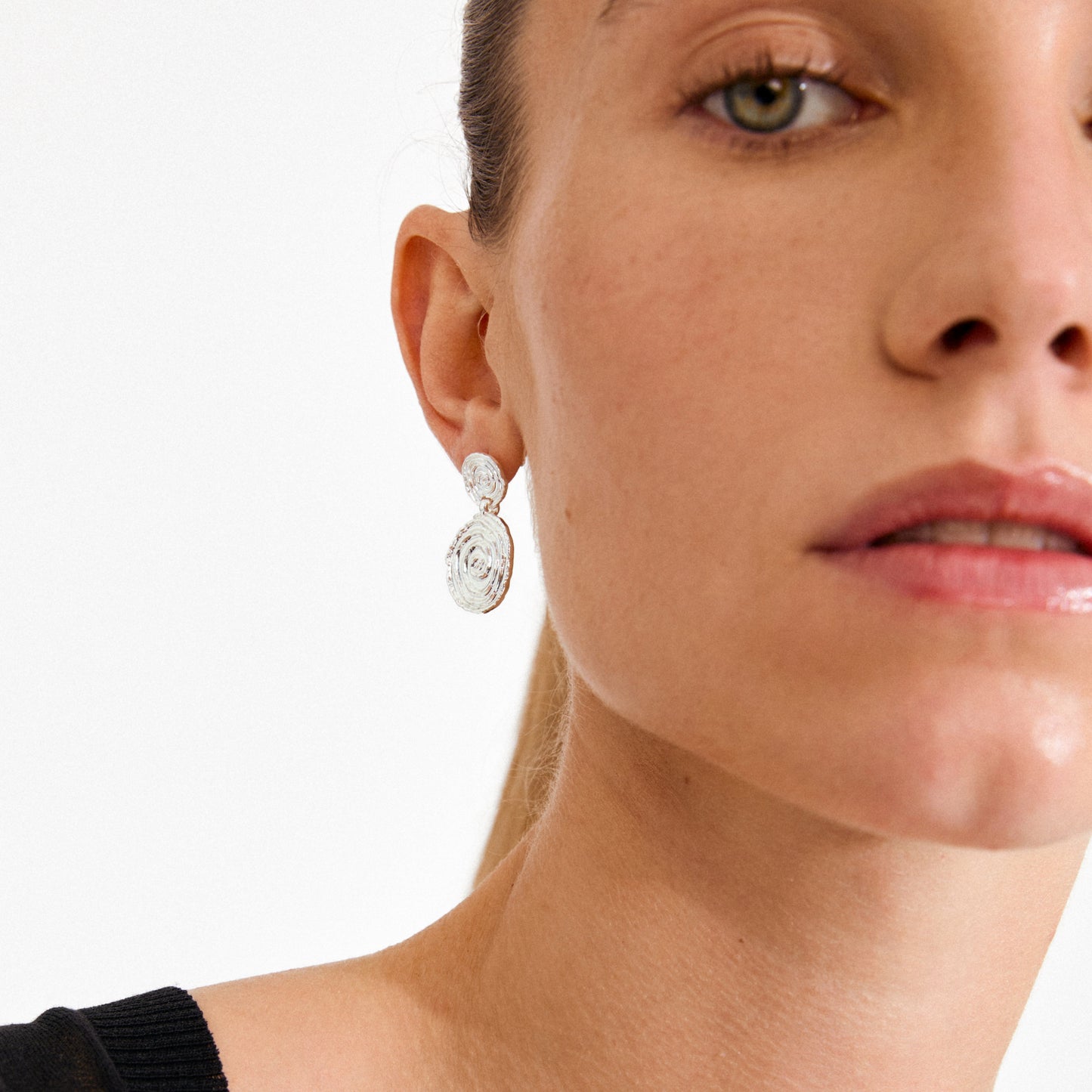 Pilgrim AIR earrings silver-plated