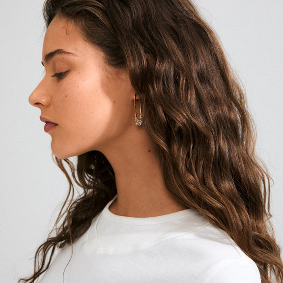 Pilgrim INSTANT Hoops Gold-Plated