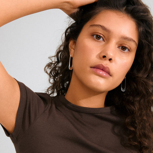 Pilgrim INSTANT Hoops Silver Plated