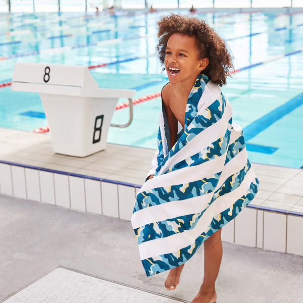 Dock & Bay KIDS Quick Dry Towel - Cool Camo 130x70cm