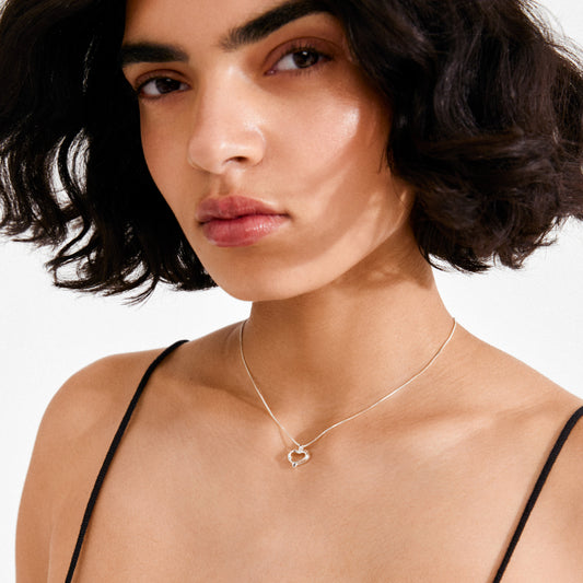 Pilgrim IRIS necklace silver-plated