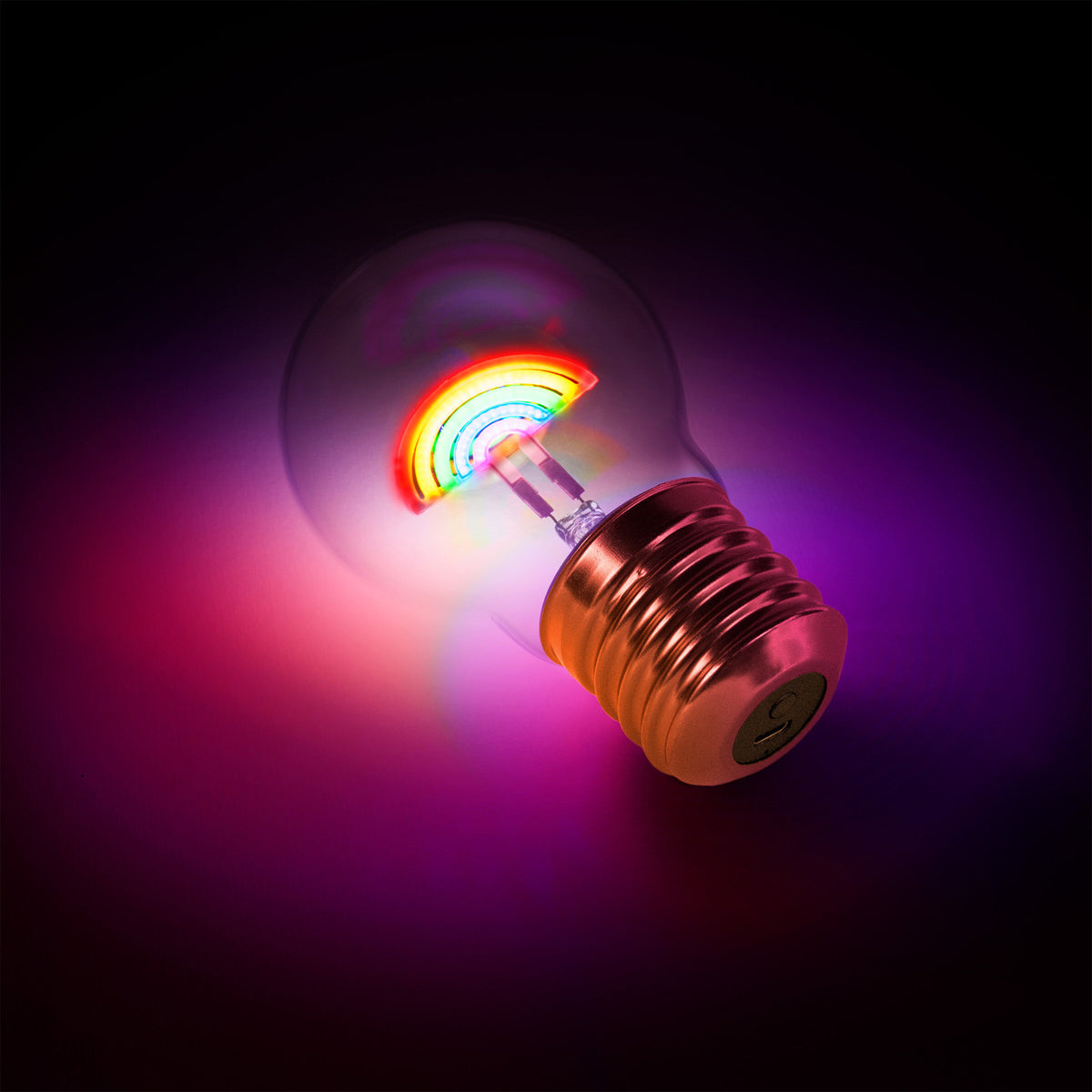 Cordless Rainbow Lightbulb