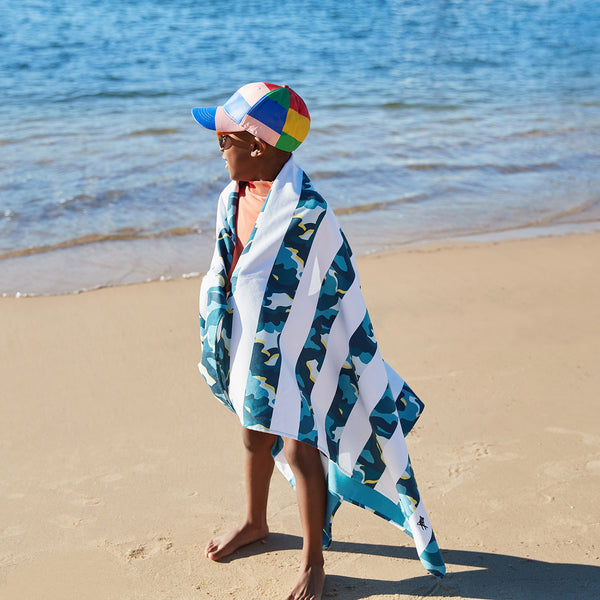Dock & Bay KIDS Quick Dry Towel - Cool Camo 130x70cm