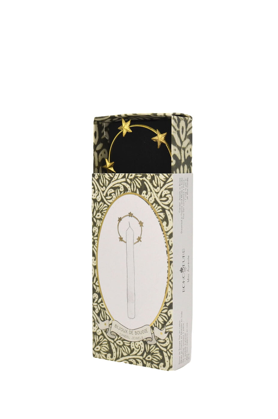 Boncoeurs Halo with Stars Candle Charm
