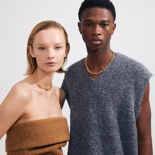 Pilgrim STAY recycled necklace gold-plated