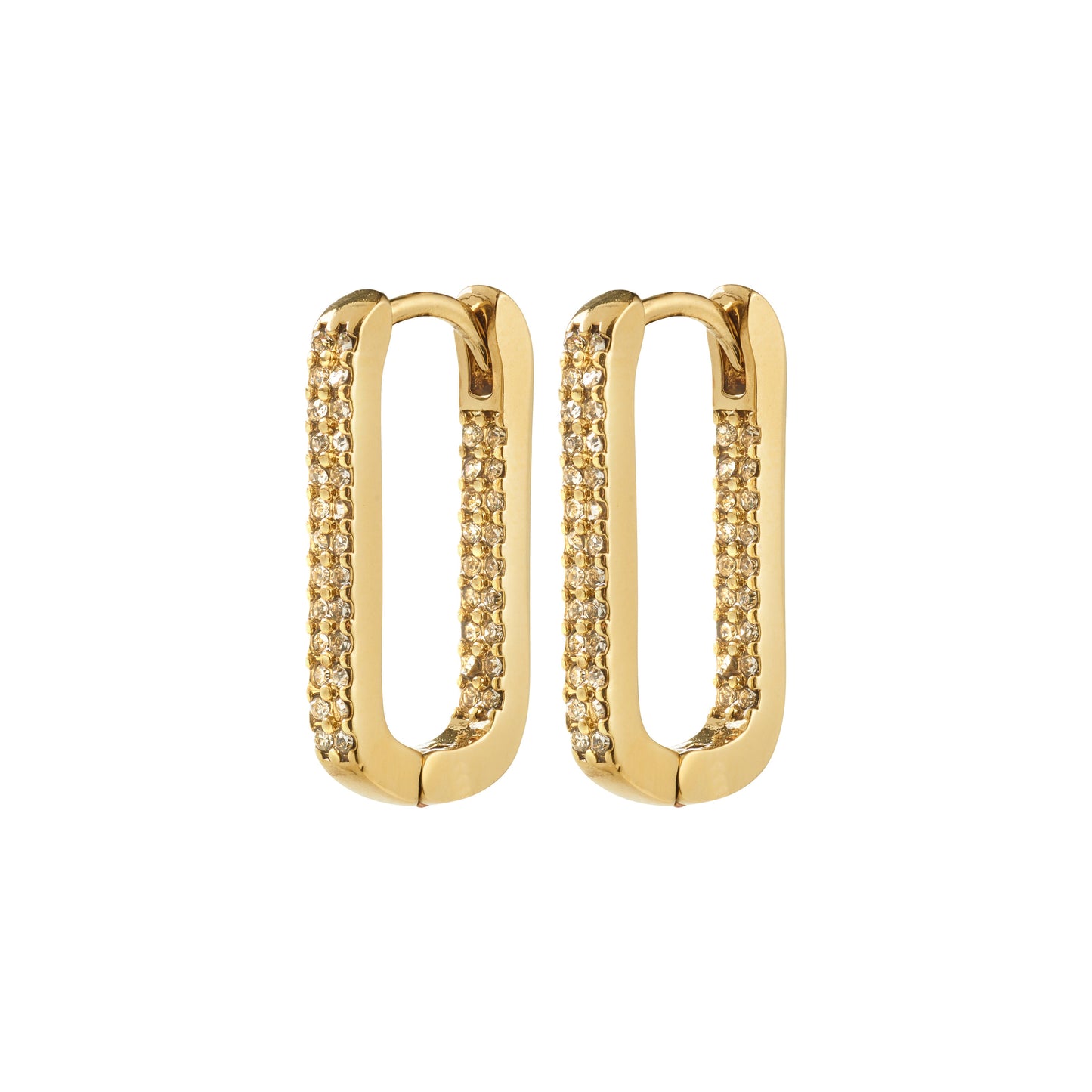 Pilgrim PHASE Oval Hoops Gold-Plated