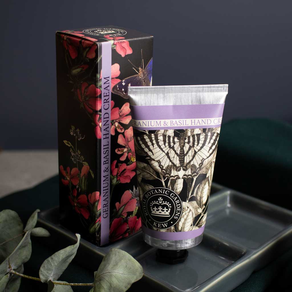 The English Soap Company - Kew Gardens Geranium & Basil Hand Cream