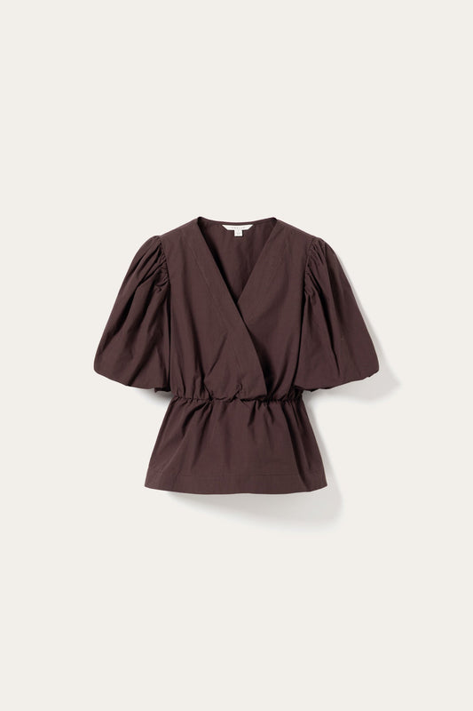 Noella Magdelena Blouse in Winter Bloom