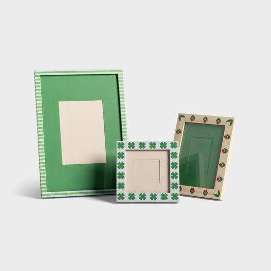 &Klevering Photo Frame Patch Large Stripe