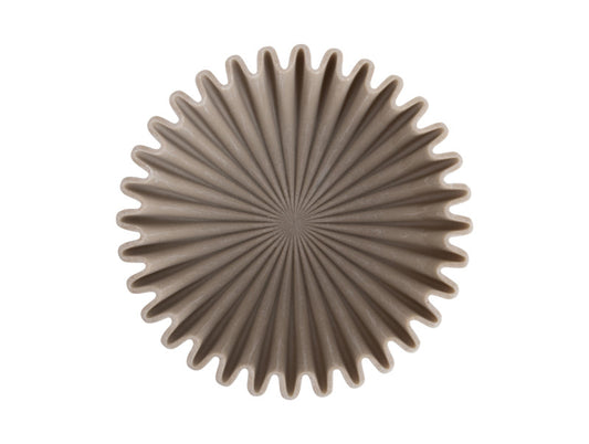 Present Time Bowl Wave Medium in Light Grey