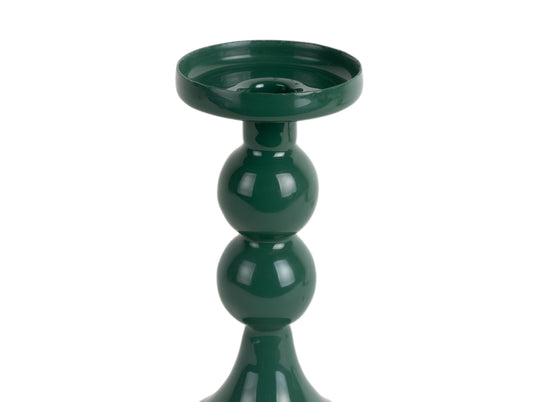 Present Time Candle Holder Funky Medium in Retro Green