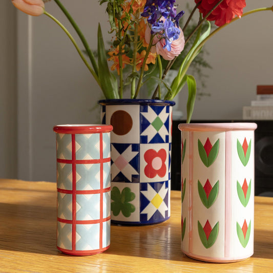 &Klevering Patch Cross Vase