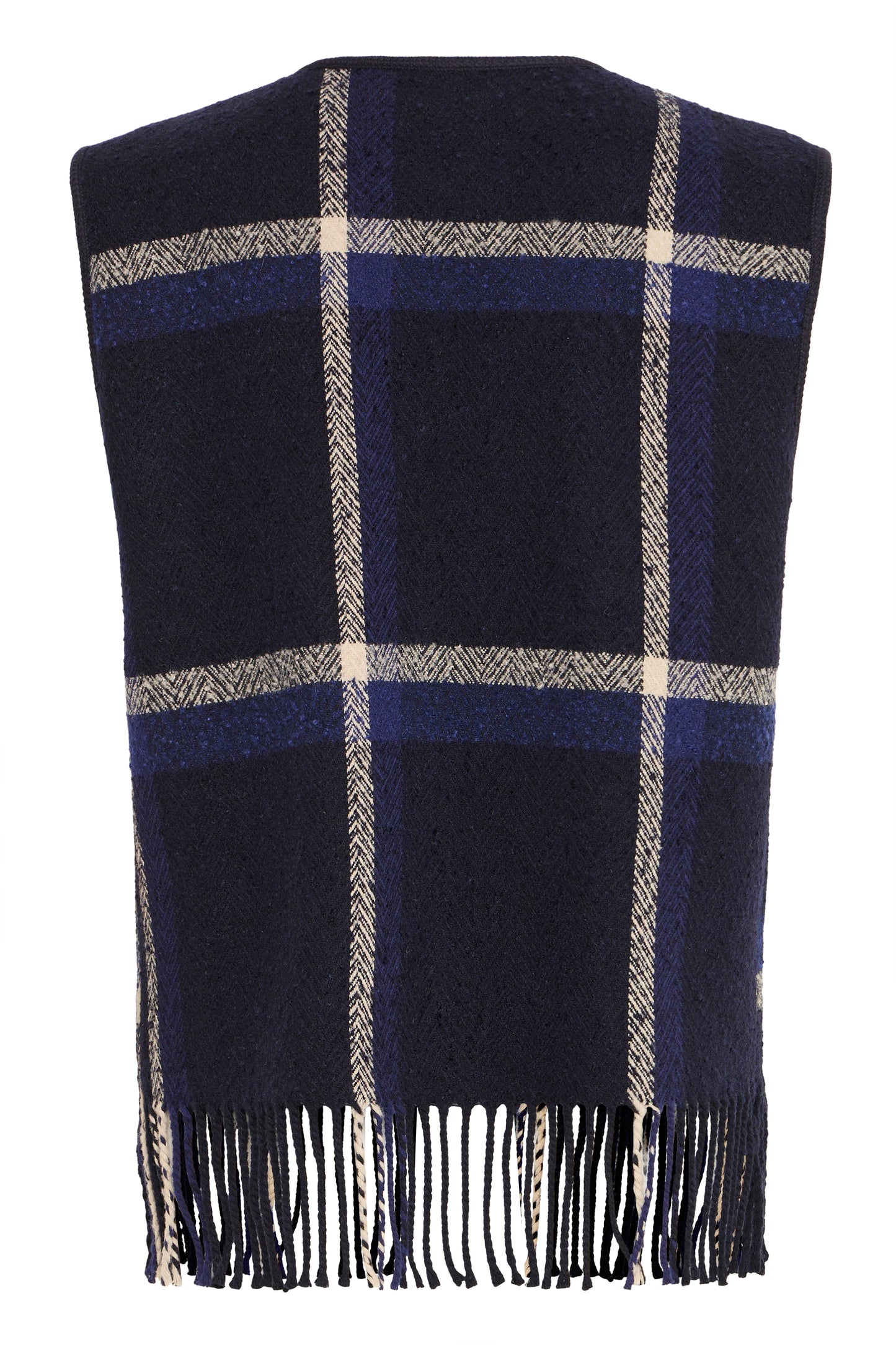 ICHI Foniza Waistcoat in Patriot Blue