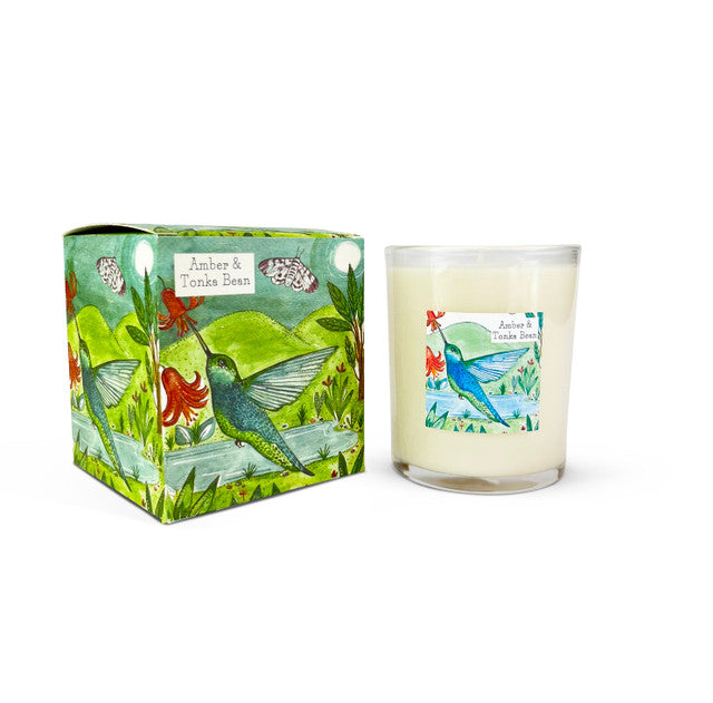 Amber & Tonka Bean Candle by Heaven Scent 20cl