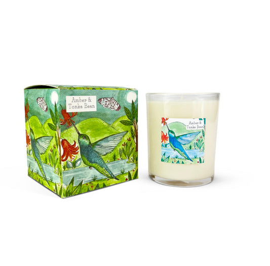 Amber & Tonka Bean Candle by Heaven Scent 20cl