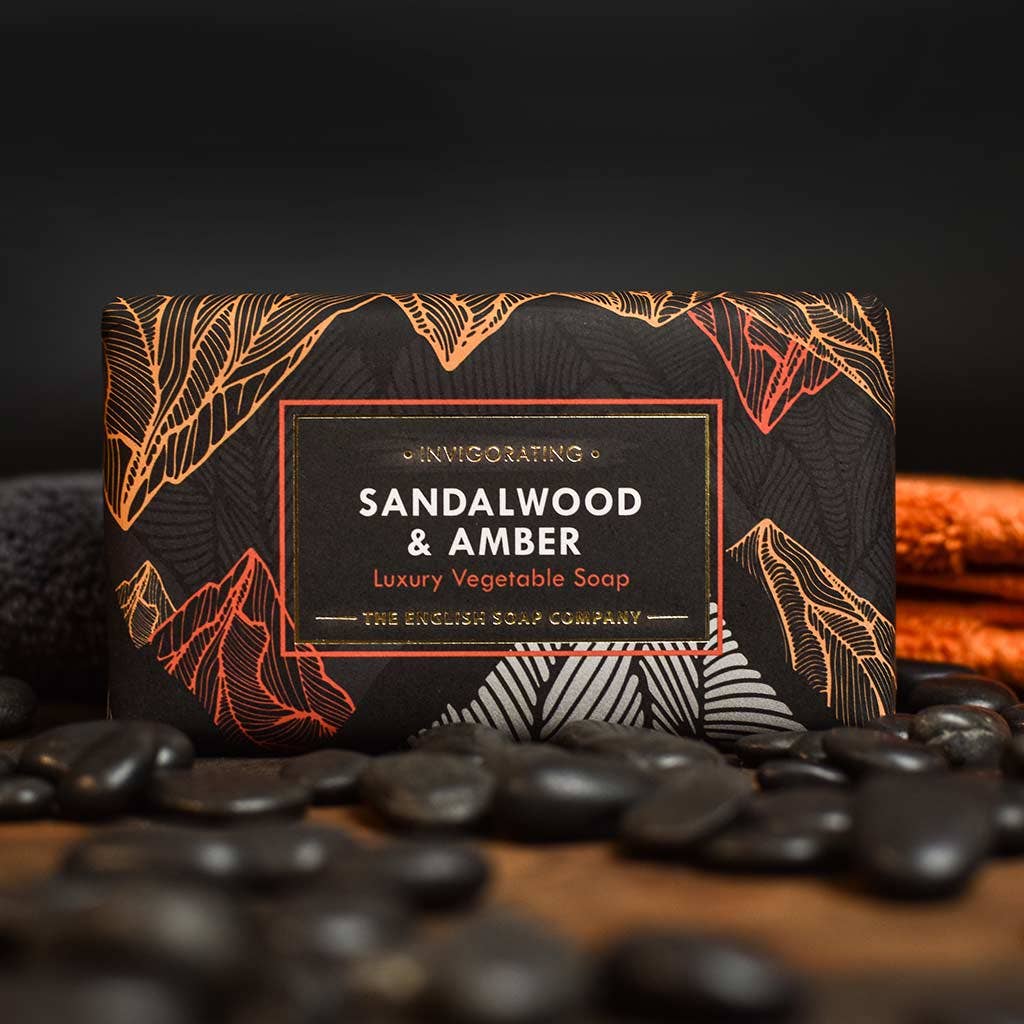 The English Soap Company - Radiant Sandalwood and Amber Soap