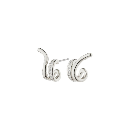 PILGRIM NADINE recycled earrings silver-plated