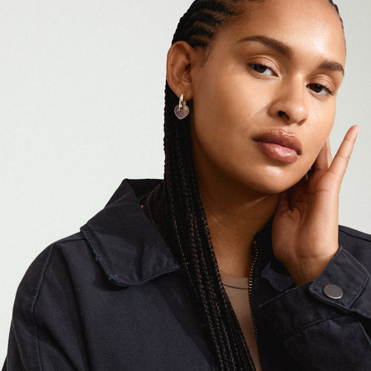 Pilgrim KENDALL earrings silver-plated