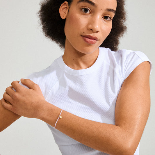Pilgrim INDIE bracelet rose, gold-plated