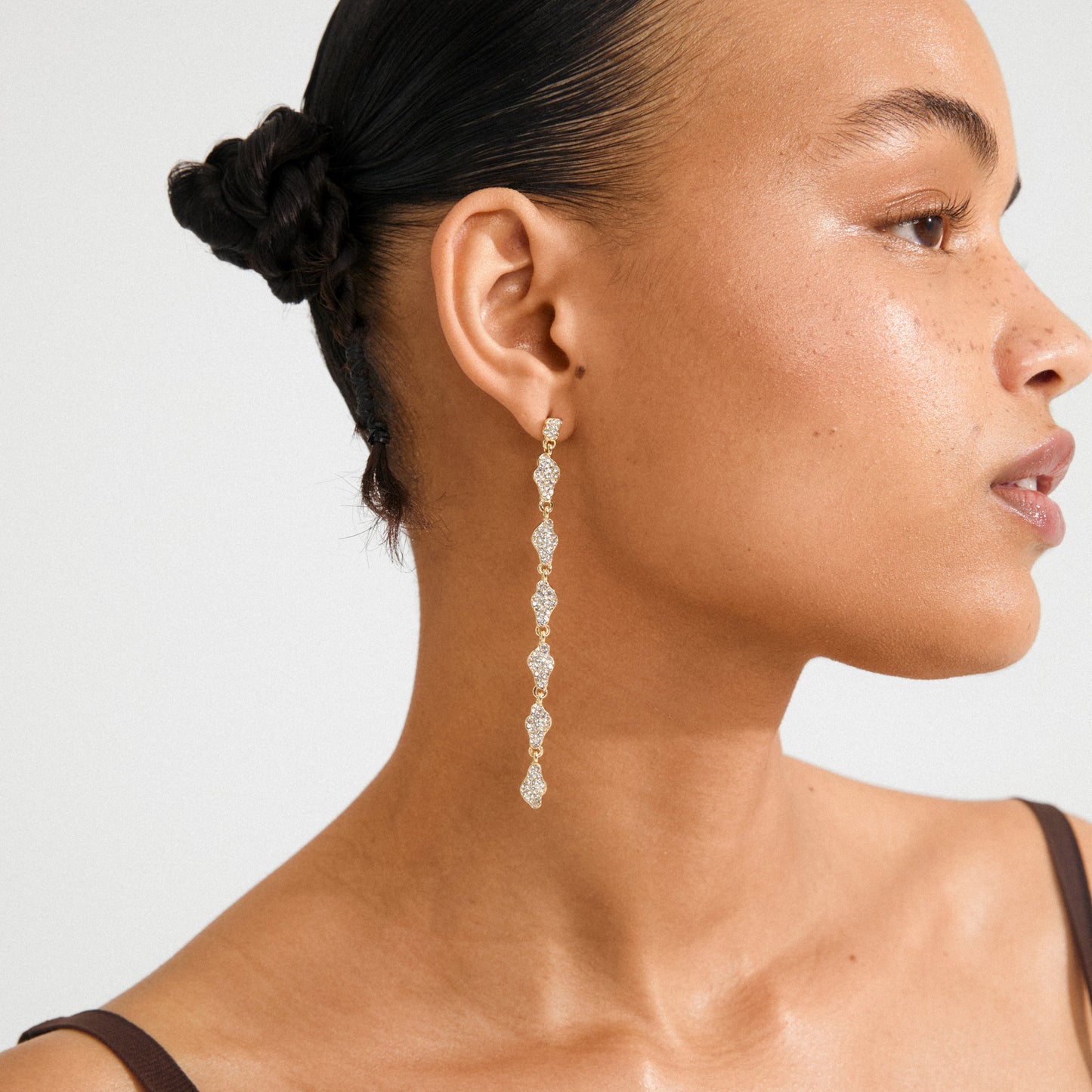 Pilgrim BASIL earrings gold-plated