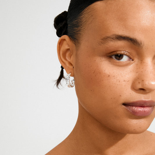 Pilgrim MAYER earrings silver-plated