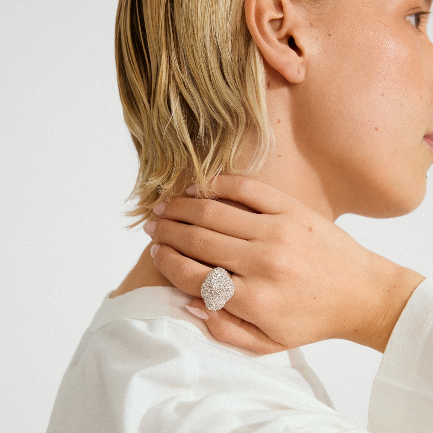 Pilgrim LAEL ring silver-plated