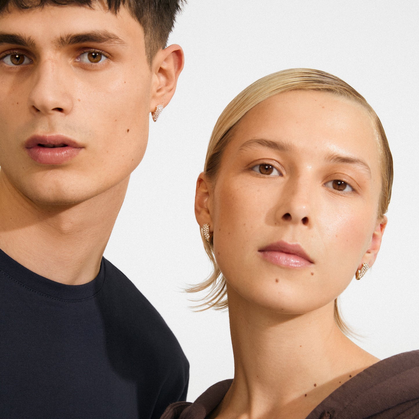 Pilgrim SOUL earrings silver-plated