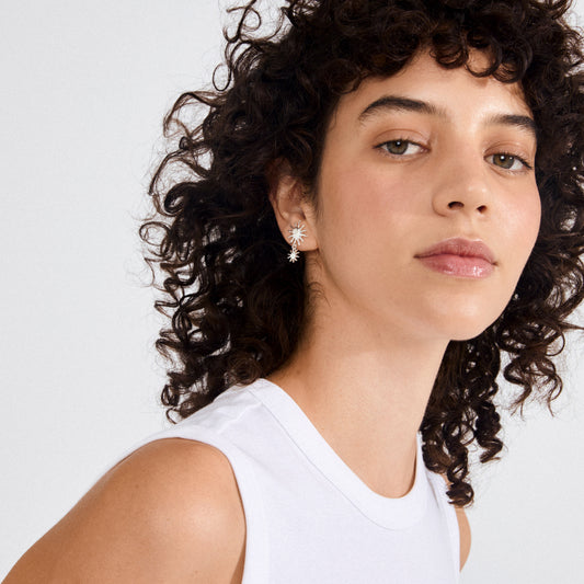 Pilgrim LYRICUS earrings silver-plated