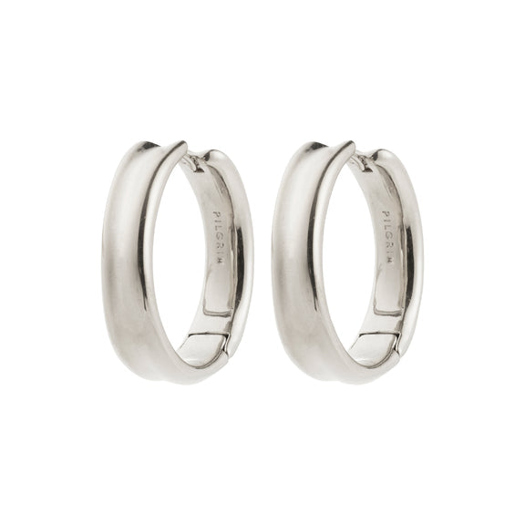 Pilgrim Kayden Hoops Silver-Plated