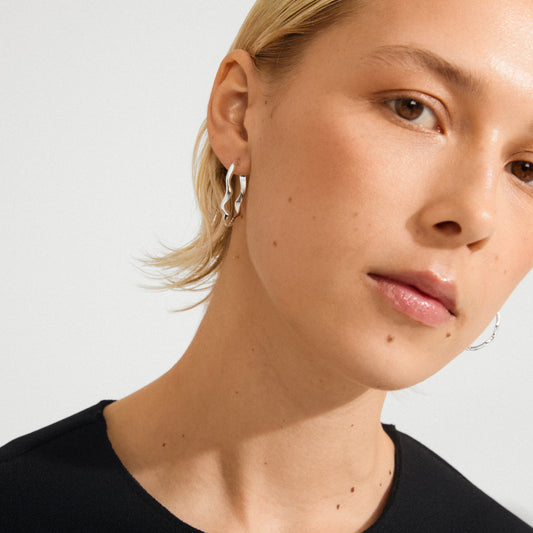 Pilgrim LARKIN earrings silver-plated