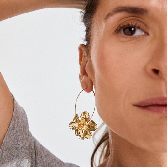 Pilgrim LUNITH earrings gold-plated