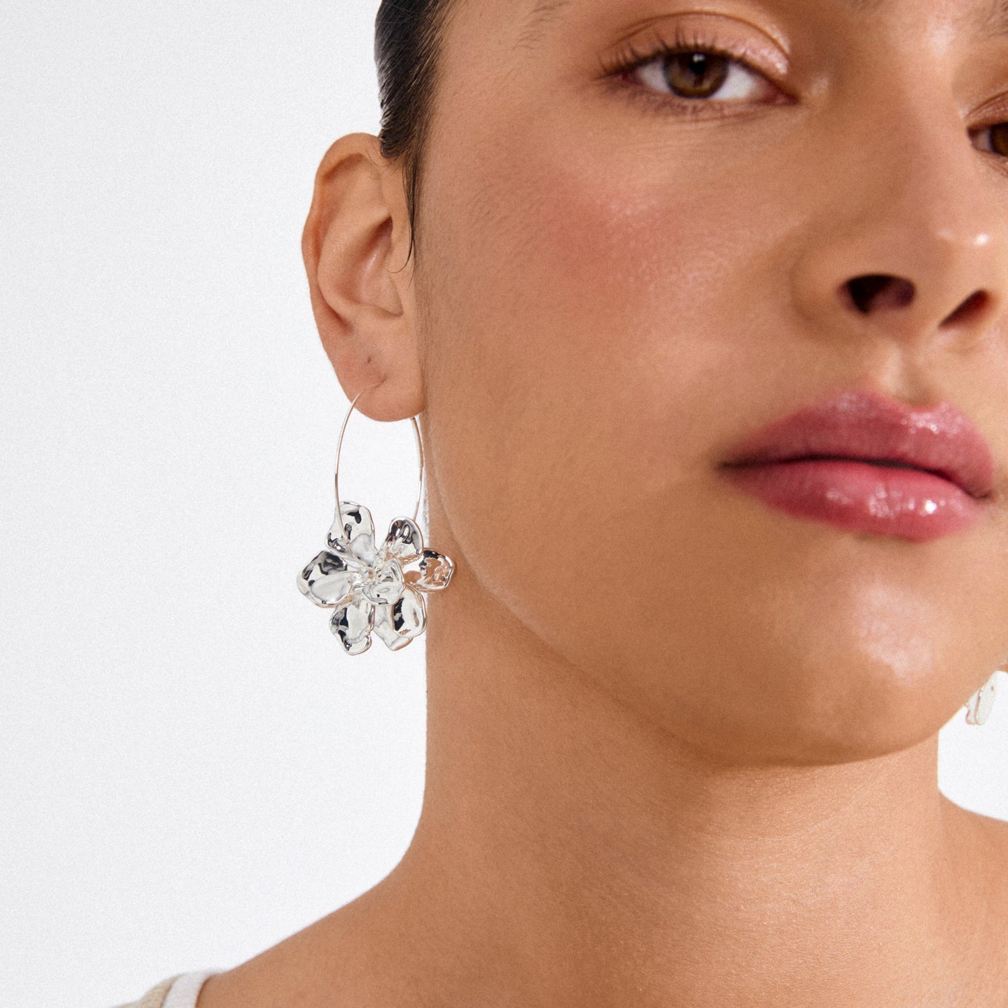 Pilgrim LUNITH earrings silver-plated