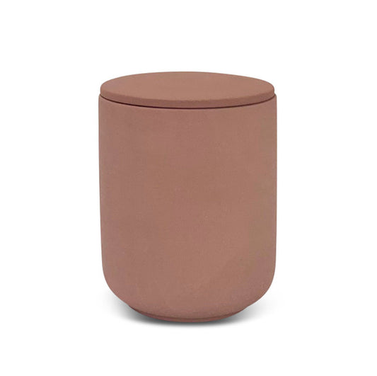 Heaven Scent Ceramic Candle With Lid - Moroccan Rose